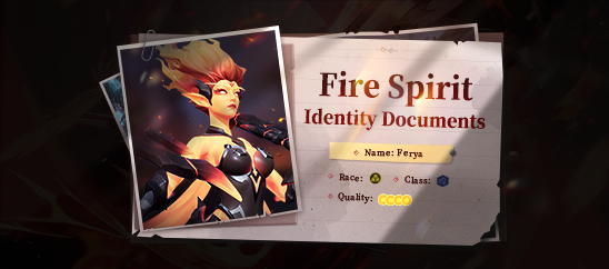 [FIRE SPIRIT] Character Card