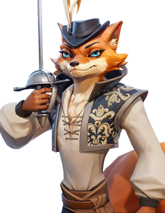 Redfox Swordsman